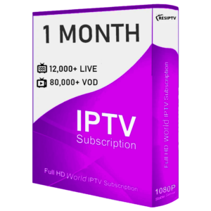 IPTV STANDARD PLAN 1 Month