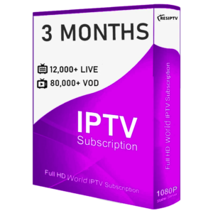 IPTV STANDARD PLAN 3 Months