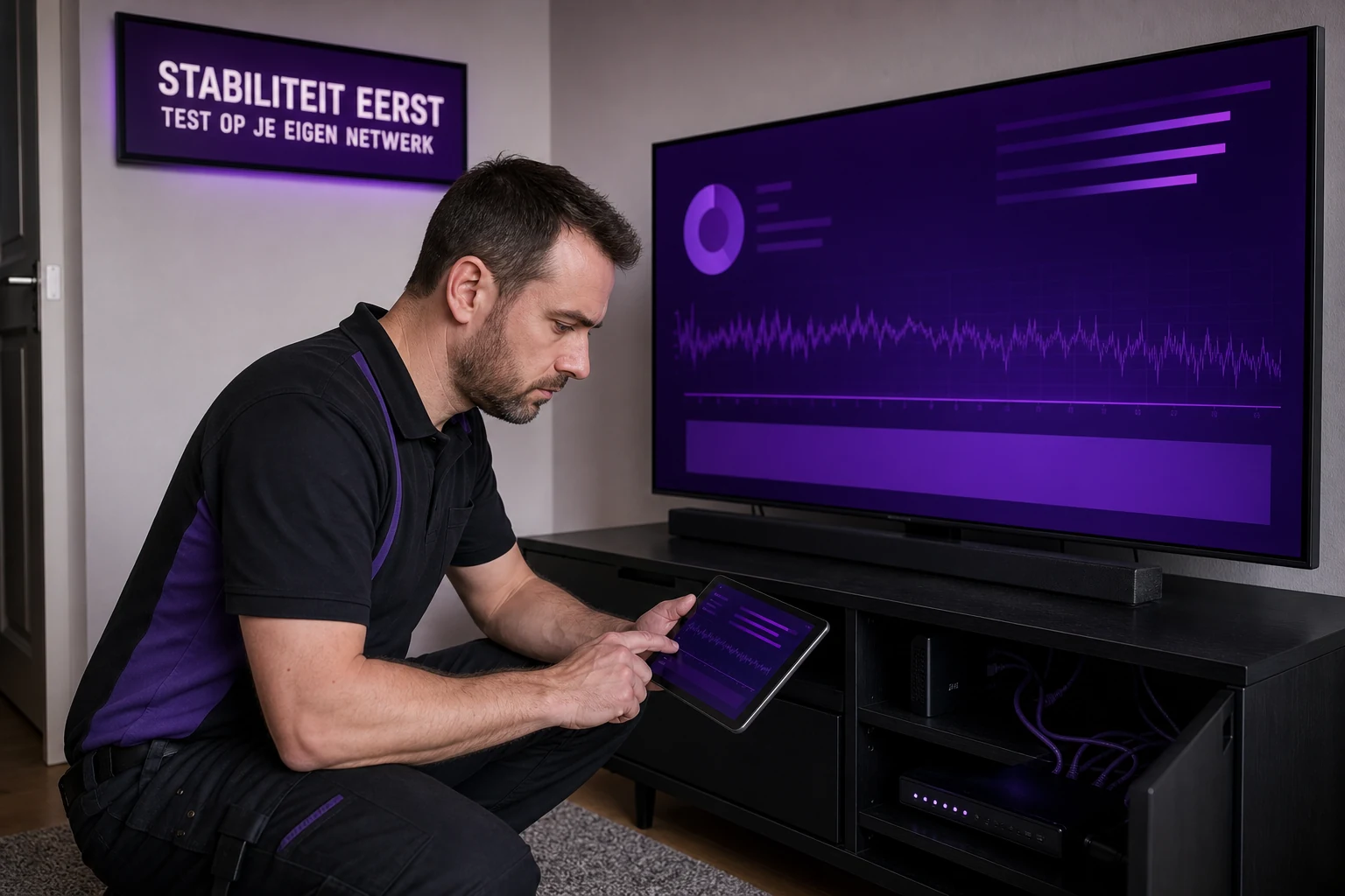 Beste IPTV in Nederland testen op stabiliteit en eigen netwerk