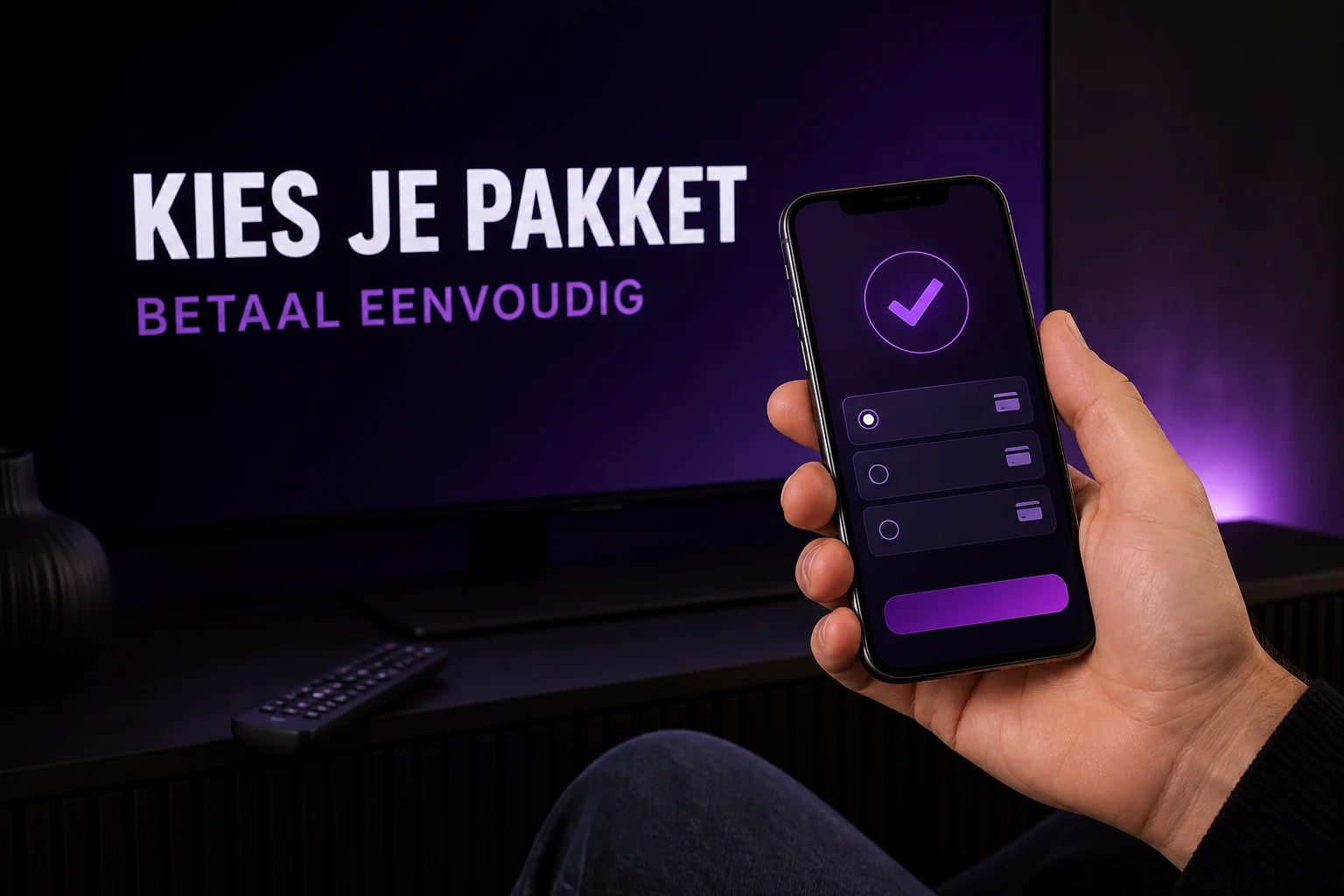 IPTV Klarna pakket kiezen en eenvoudig betalen