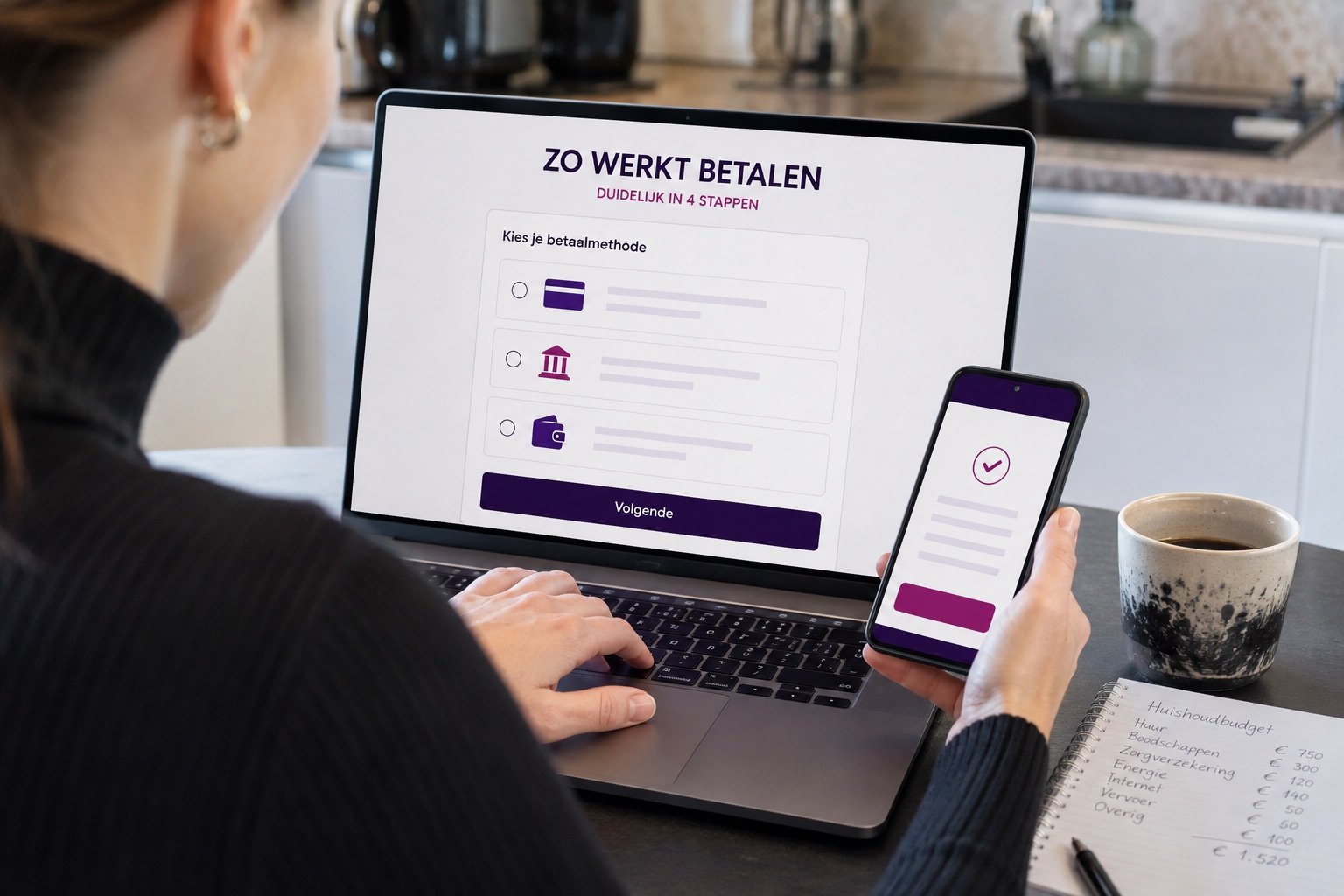 IPTV kopen met Klarna via een duidelijk betaalproces in vier stappen