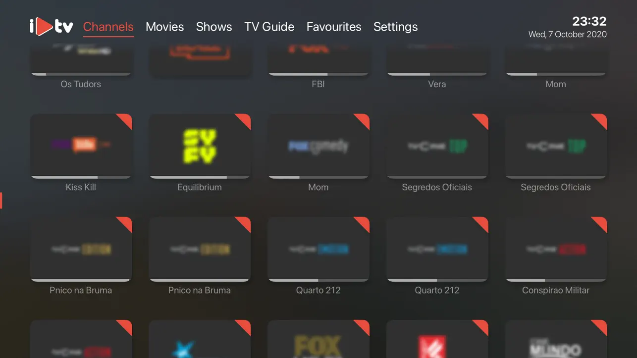 IPTV op Apple TV: officiële iPlayTV-weergave met zenderoverzicht